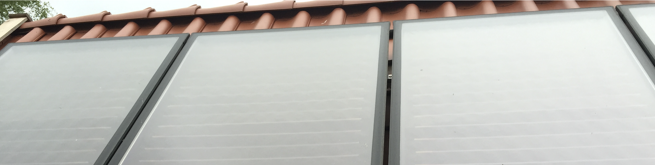 Solaranlage auf Hausdach